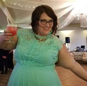 Seafoam Green City Chic Dress